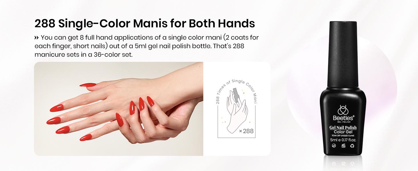 Beetles Gel Nail Polish Set【Base & Top Coat&Color Gel&Manicure Tool&Decoration】DIY Nails at home gift  Cosmetic Cutics Fall Nail Halloween Nail Black Friday Winter Nail Christmas Gift