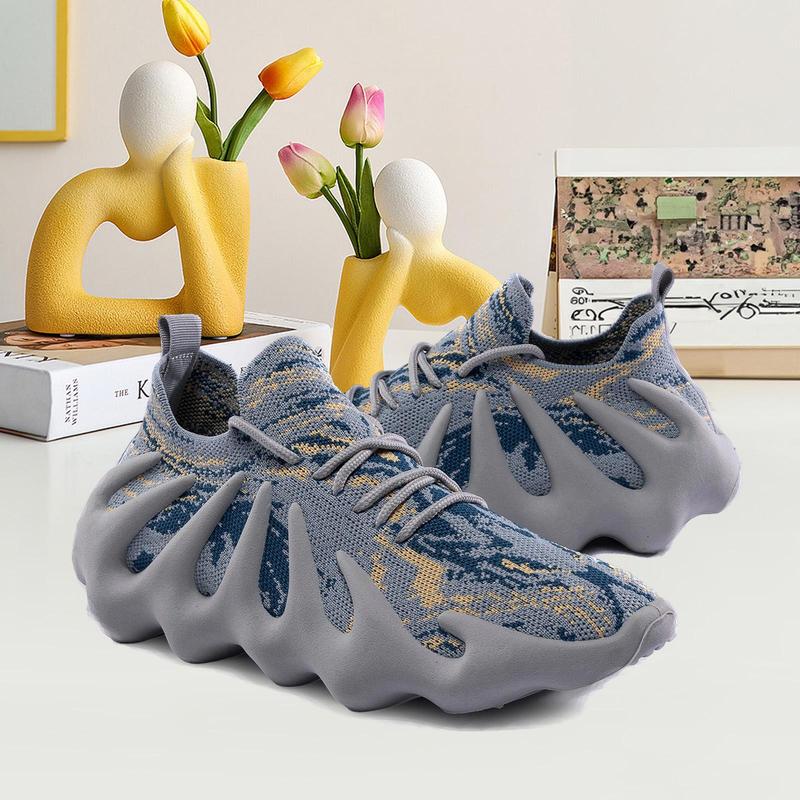 Men's 450 Fashion Running Shoes Outdoor Hiking Trainers for Men and Women Casual Athletic Walking Sneakers Mesh Breathable Sports Shoes for Running Jogging Gym Tennis Lightweight Sneakers