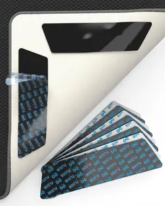 Area Rug Gripper for Hardwood Floors - No Damage Non Slip Rug Pads, Floor to Carpet Tape for Holding Rugs in Place, Washable and Reusable, Double Sided Anti Slip Tape - 8 Pack