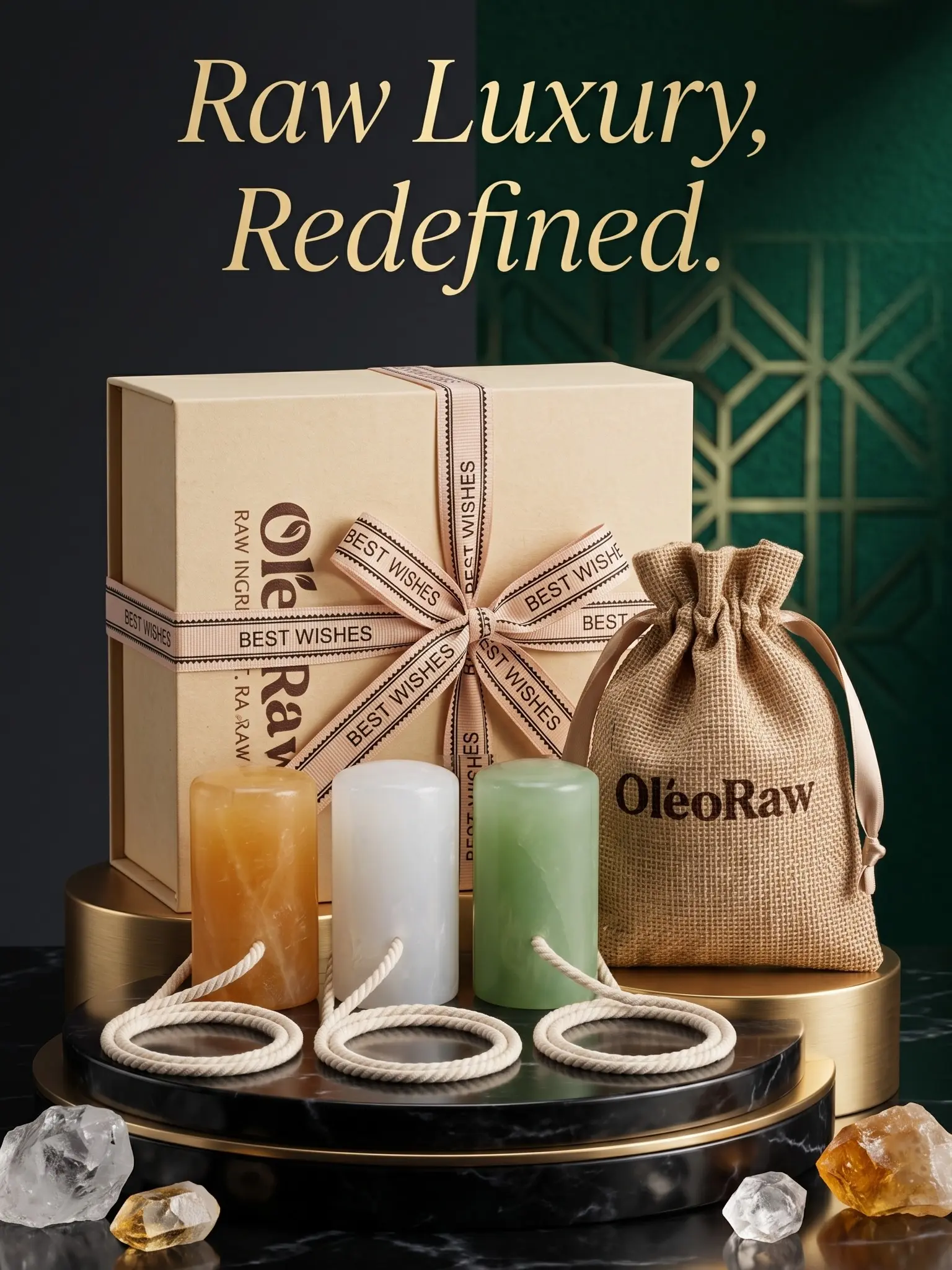 Oleoraw Natural Alum Stick Deodorant & Aftershave Variety Set (3-Pack) - Body Care, Unscented, Aloe Vera, Turmeric Mineral Crystal Salt Block, Brightening, Hydrating, Hypoallergenic for Sensitive Skin, Dark Underarms, Shaving (60g/2 oz Each, Daily Use), A