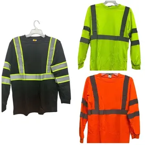 Safety Long Sleeve Breathable Birdseye style Shirt( 2 or 4 shirts per order)