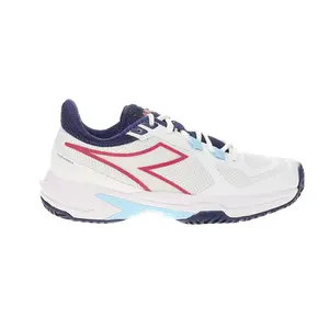 diadora Womens Trofeo 2 All Ground Pickleball Pickleball Sneakers Shoes - White