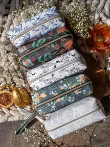 Bookish Zipper Pouch and Cosmetic Bag for Fantasy and Romantasy Booktok Readers