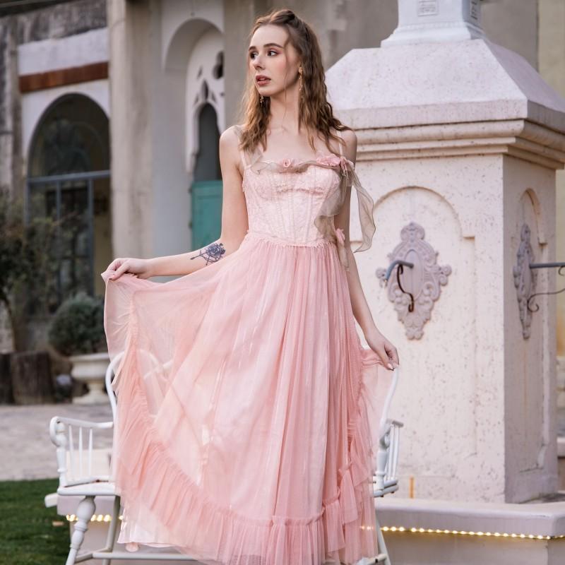 The Mystique Flora Corset Dress-LuminaVenus Dresses Autumn Women's Power Wardrobe Goddess Dress Alix Earle Dress Scuba Knit Dress Para Fiesta Elegant Fashion Casual Wedding Dress Elegance Adjustable birthday outfit Floral Curvy