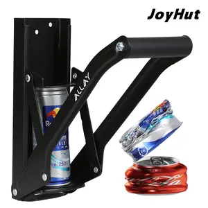 Can Crusher for Recycling - 12 Oz. and 16 Oz. Can Crusher Wall Mounted for Aluminum - Compact and Easy to Use, Mounting Rivets Included, Man Cave Accessories