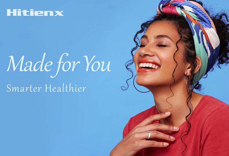 Smart Ring – Wellness Tracker with Heart Rate, Temperature Check, Sleep, Stress & Cycle Reminder Insights | Auto Activity Detection | Fitness Ring for Men & Women | No Subscription | Android & iOS Compatible