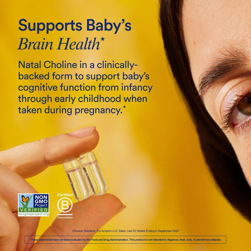Ritual Natal Choline Supplement, 550mg, Supports Baby’s Cognitive Function When Taken During Pregnancy and Choline Content in Breastmilk*, 30 Day Supply Ritual Natal Choline Supplement, 550mg, Supports Baby’s Cognitive Function When Taken During Pregnancy and Choline Content in Breastmilk*, 30 Day Supply