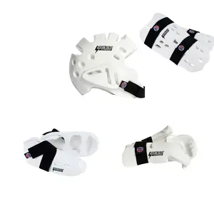ProForce Lighting 7 Piece Sparring Gear Combo Set WHITE