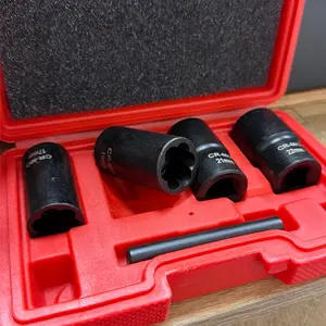 5-Piece Bolt Extractor Tool Set | Remove Stripped & Stuck Bolts Fast