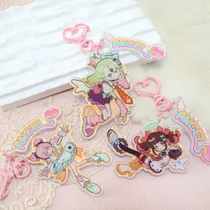 Zenless Zone Zero Retro Series Angels of Delusion Laser acrylic Keychain