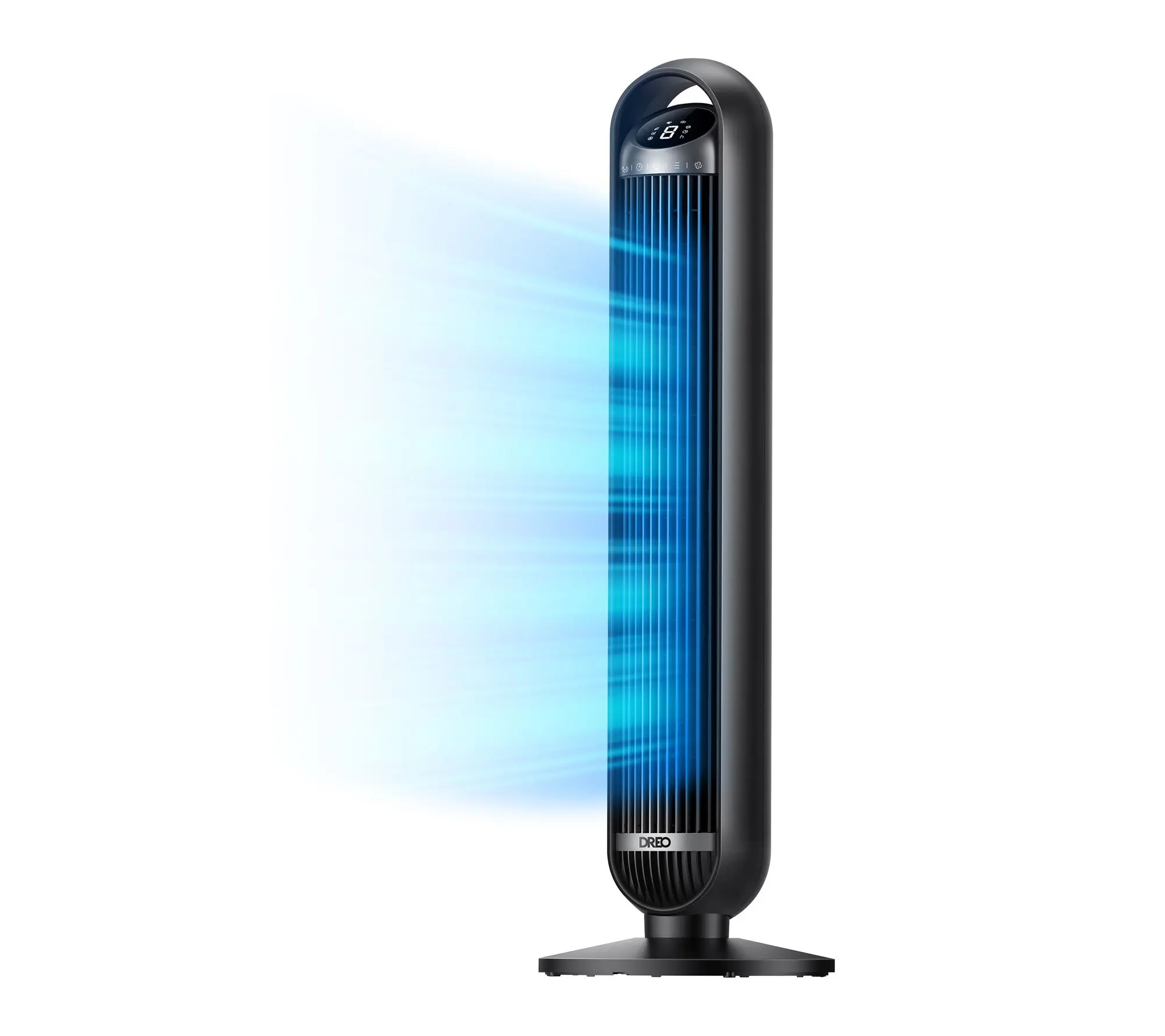 DREO 36" Tower Fan 8-Speed 25dB 90 Degree Osc with Remote