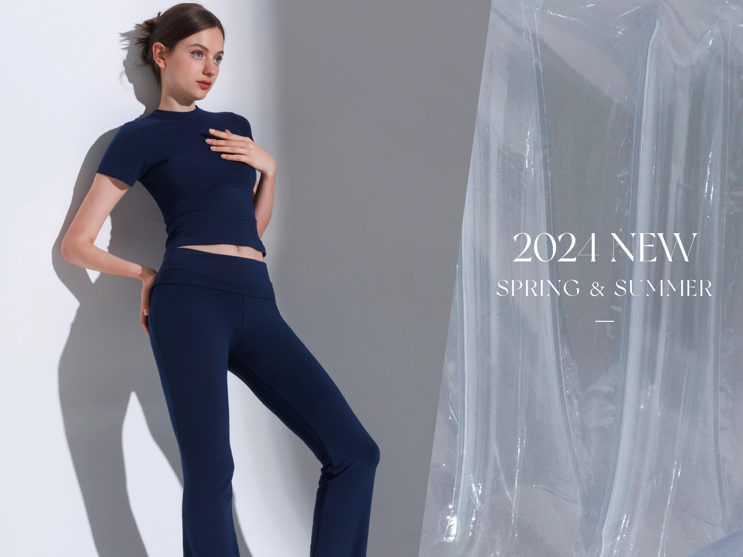 PUMIEY Women's Lounge Sets Minimalist Chic Short Sleeve Tops & Fold-Over Flare Pants All Seasons Pajama Set Sleepshirt Plain Pink Loungewear Nightwear Homewear Basic Jet Black 2 Piece Sets Comfort Sweat Set Fall Sets Valentine Outfitinspo Spotlightfinds