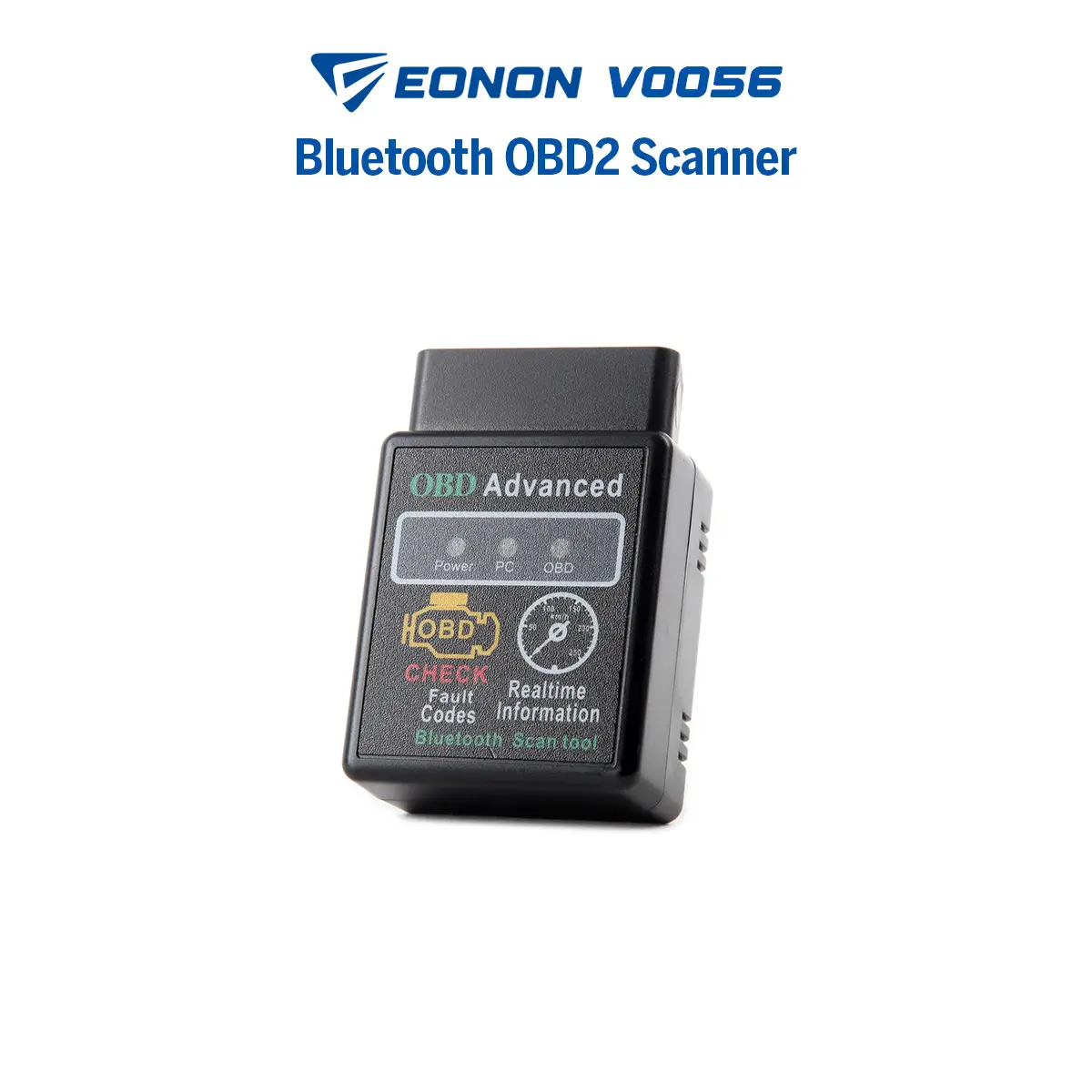 Eonon V0056 ELM327 OBD2 Automotive Diagnostic Tool - Bluetooth Vehicle Diagnostic Scanner Adapter, Compatible with iPhone, Android Phones, Car Android Head Units (Jumpstart Sale), Vehicle Diagnostic Tool