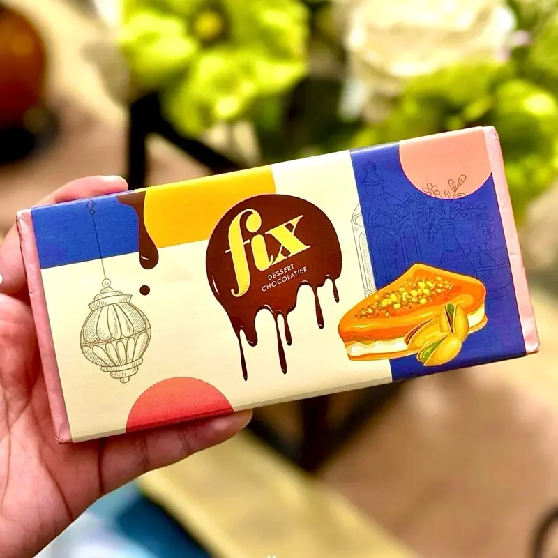 Viral Dubai Milk Chocolate Pistachio Fix Ultimate Chocolate Bar Experience Dessert Indulgence