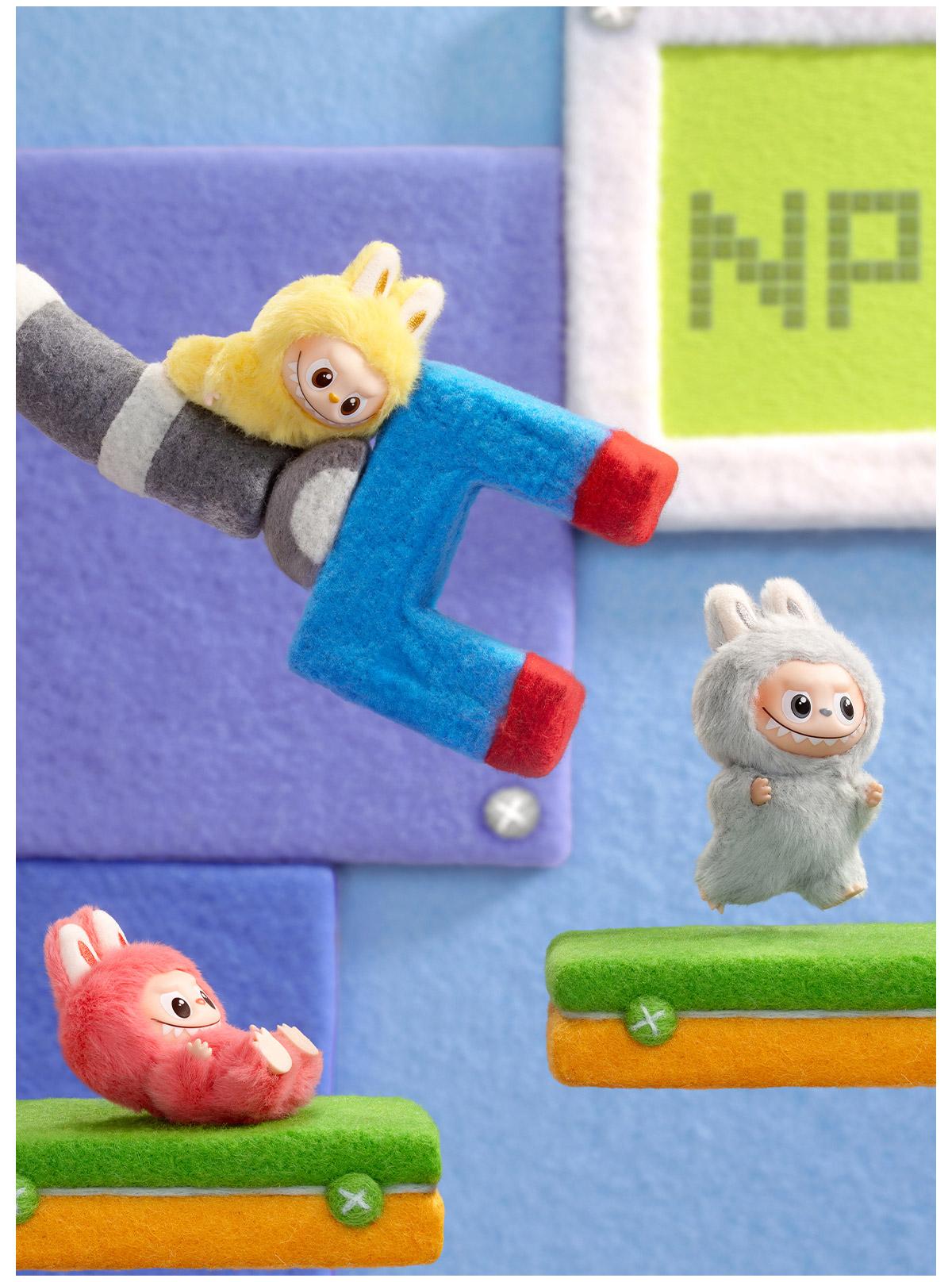 (DARENHW008)POP MART THE MONSTERS Pin for Love Series-Vinyl Plush Pendant Blind Box (A-M)&(N-Z)