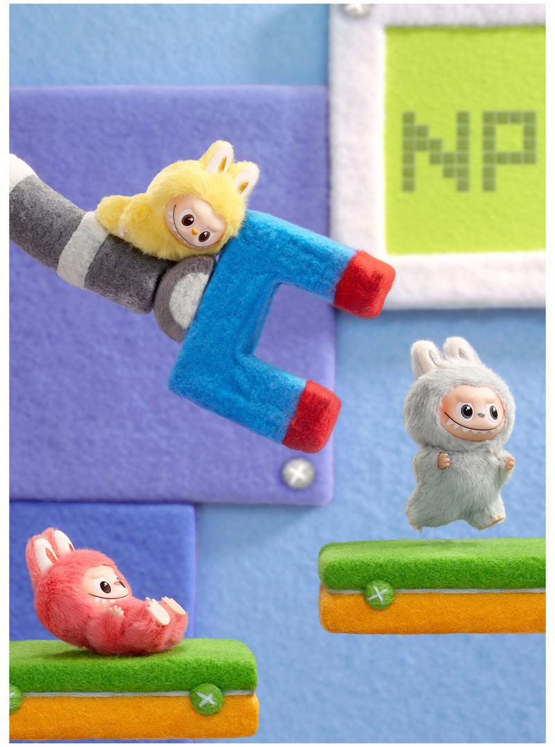 (DAREN1001)POP MART THE MONSTERS Pin for Love Series-Vinyl Plush Pendant Blind Box (A-M)&(N-Z)