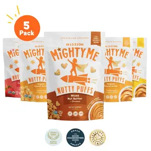Nutty Puff Variety Pack | Pediatrician-Developed | Plant-Based Protein | Gluten-Free Snack