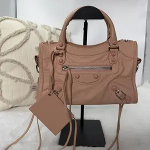 Pre-owned Balenciaga Vieux Leather Mini City Tote WWL