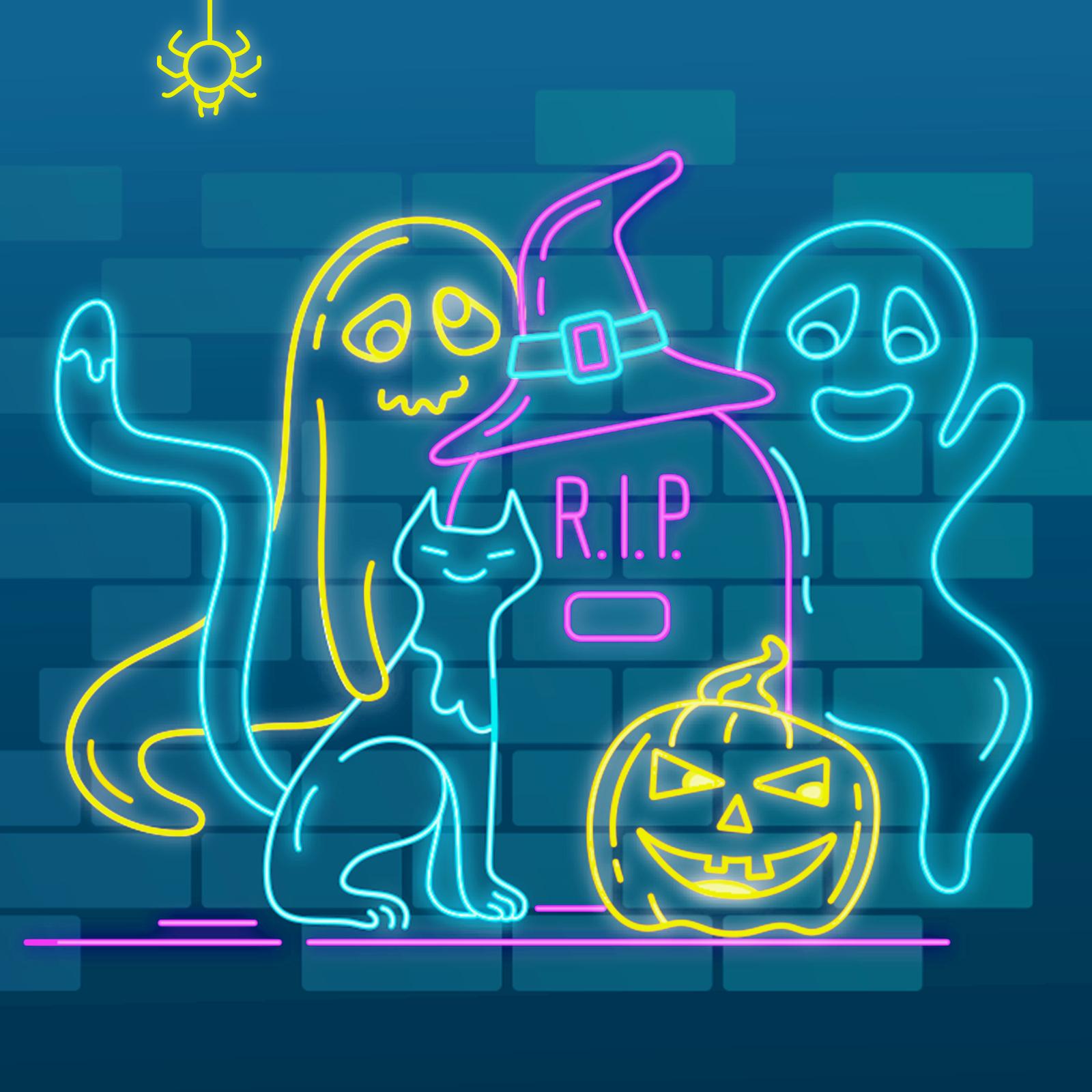 2025 Upgrade Halloween Scary LED Mask LED Skeleton Mask Purge Hacker Mask Glow in The Dark Mask for Halloween Costume Party Creepy Spooky