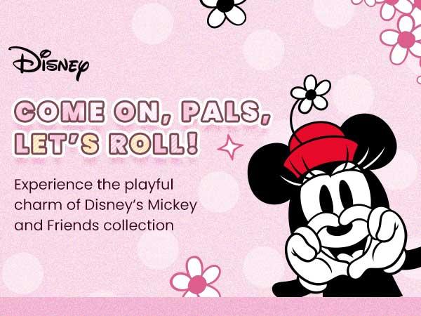 Disney Minnie Toddler Girls Clothes Set Long Sleeve Hoodie & Leggings Fall Casual Pullover Tracksuit  Comfortable Stylish