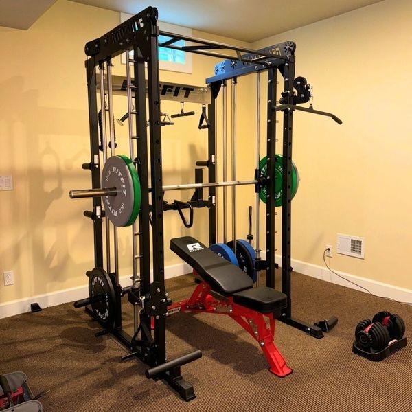 Upgrade M1 2.0 Multi-functional Smith Machine with Powerful Storage System smith machine squat machine power rack