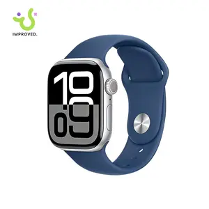 Refurbished Apple Watch Series 10 46mm Cellular Silver Aluminum - Excellent Condition, like-new performance, 1-Year Warranty by JunQ Trading