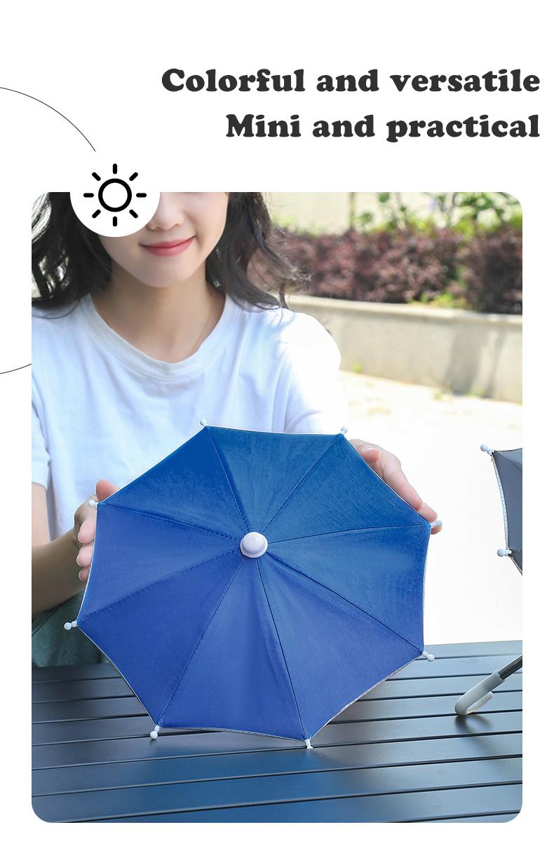 NiqueAura Protection Phone Umbrella for Sun Universal Adjustable Piggy Suction Cup Phone Stand with Sun Shade Cover NiqueAura Protection Phone Umbrella for Sun Universal Adjustable Piggy Suction Cup Phone Stand with Sun Shade Cover