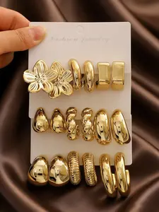 Stackable Rings Set for Women - Adjustable Gold Silver Minimalist Stacking Rings Everyday Wear Jewelry