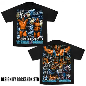 WWE Kane & Undertaker vs Steve Austin & Tripple H Retro Premium 100% Cotton T-Shirt, The Champ Shirt, Doctor of Thuganomics Retro WWE Shirt, Hustle Loyalty Respect Wrestling T-Shirt, Iconic WWE Legend Merch