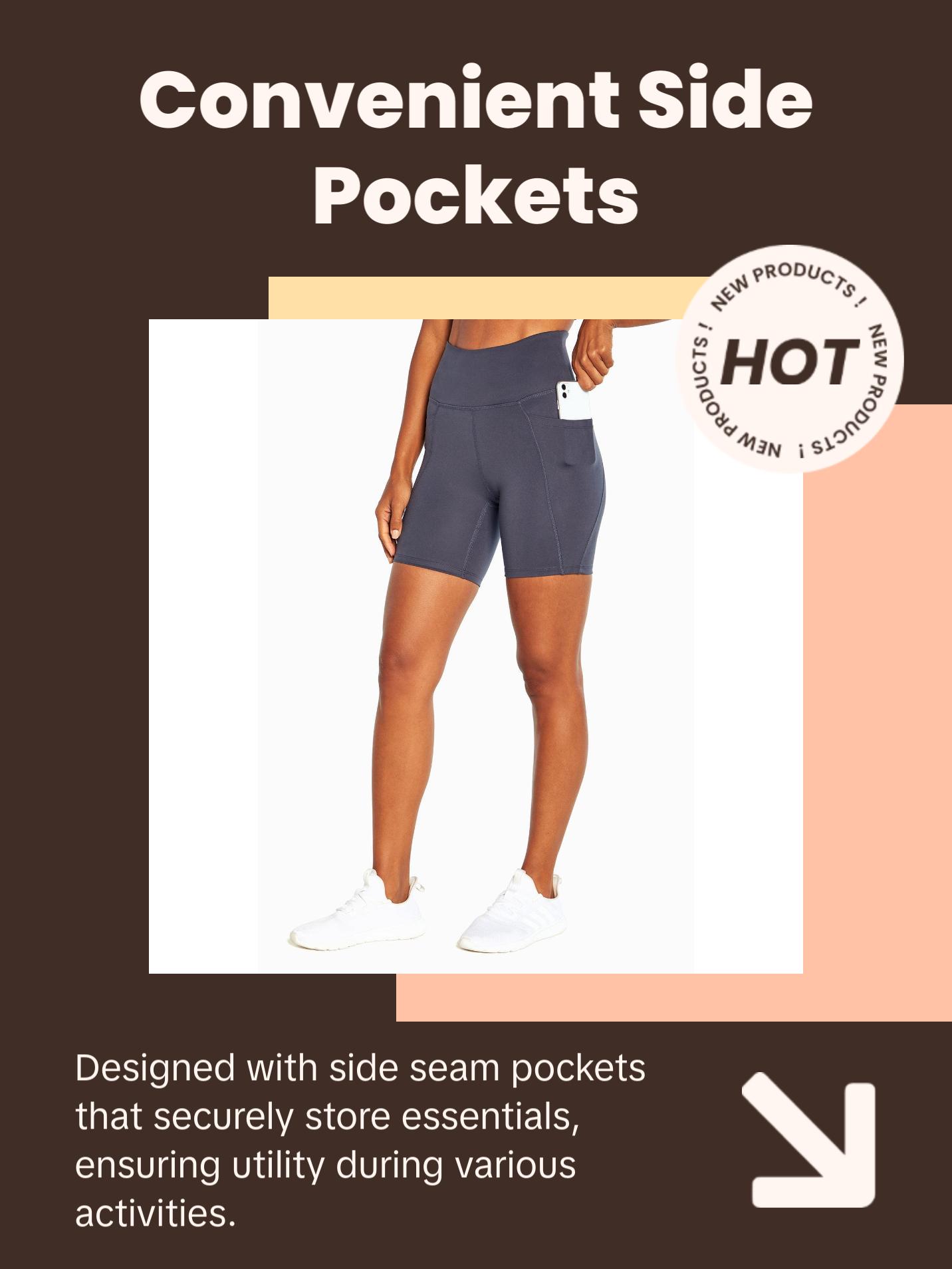 Luna Side Pocket Short Jersey Womenswear