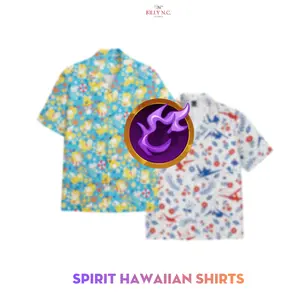 OPRINT Lati Funny Hawaiian Shirt -  Breathable, Comfortable, Short Sleeves, Summer Halloween Casual Shirt for Casual Wear, Perfect Gift for Husbands - Menswear funny