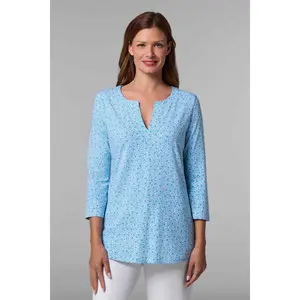Women's St. Lucia Tunic Top | Malibu Blue Shell We