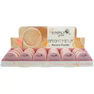 Polvo Banana Bright Me Up Simply Bella - Venta al por Mayor 24 Unidades (S090)