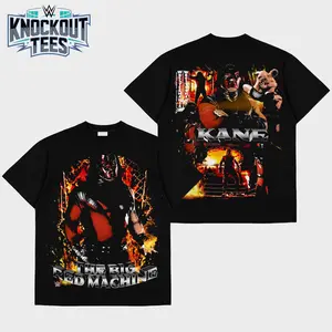 Kane - The Big Red Machine3 Premium Cotton T-Shirt, Kane’s Creatures Shirt, Team Big Red Machine shirt, Retro WWE Wrestling Graphic Tee for Fans, gift for WWE fans, Gift for Boyfriends