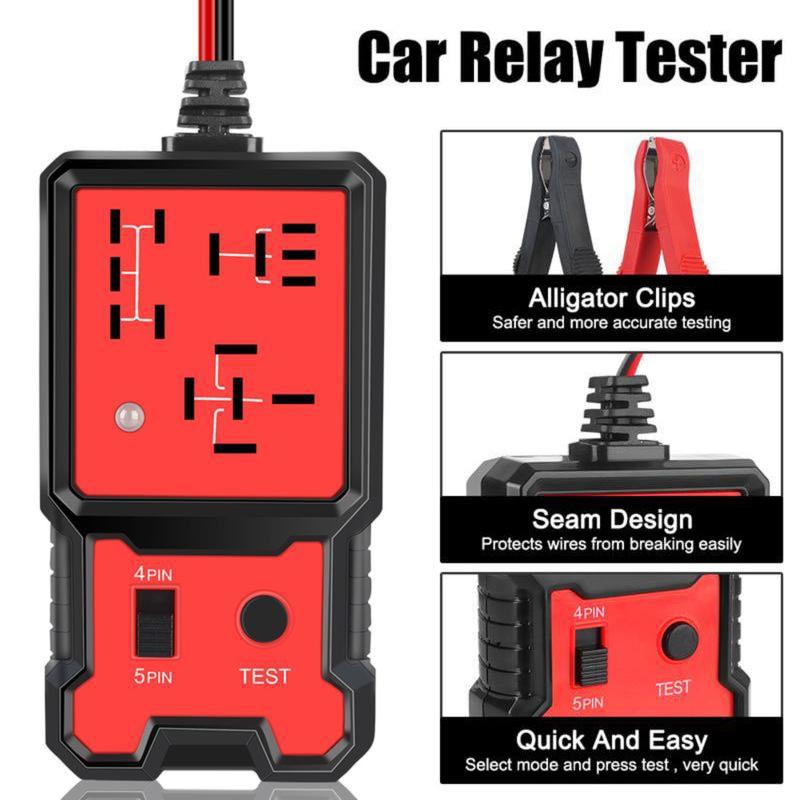 Automotive Relay Tester Tool, 12V Car Relay Tester, Automotive Relay Tester Tool 2025, Code Readers & Scan Tools, Diagnostic & Test & Measurement Tools