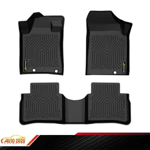 TPE All Weather Floor Mats Liners Fit For 2014-2020 Nissan Altima Maxima Black