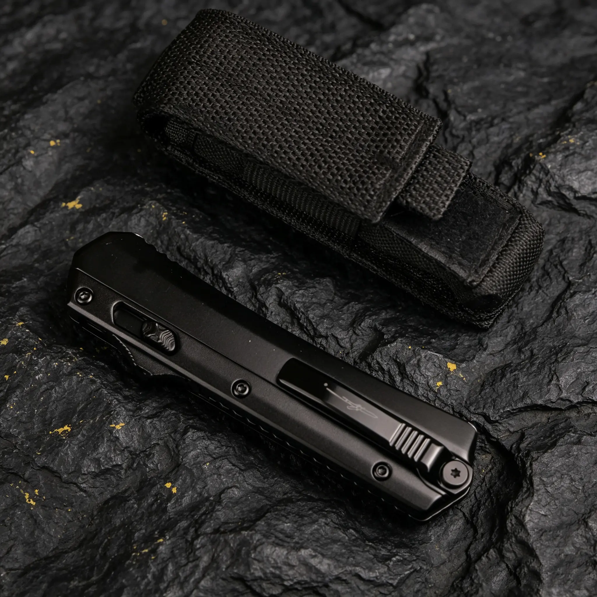 Premium Foldable Multipurpose Versatile EDC Knives - Textured Grip Metal Handle, Portable Camping Gear, Ideal for Outdoor Cooking & Everyday Carry, Foldable Tool, Multipurpose Tool