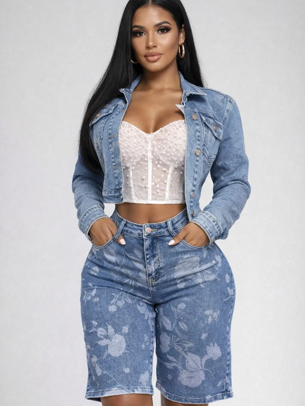 Flower Rose Short