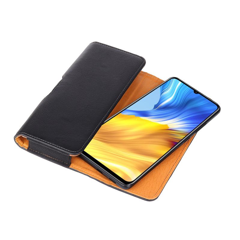 Cell Phone Holster PU Leather Magnet Pouch Belt Clip Man Waist Bag Carrying Perfect For Outdoor Daily Use