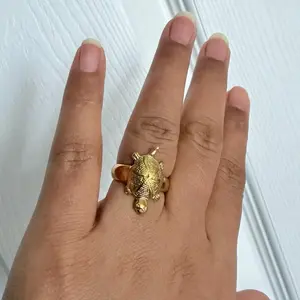 Pure panchadhatu non tarnish daily wear unisex tortoise ring