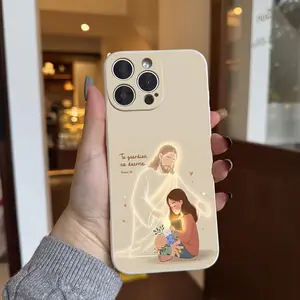 Phone Case - 1pc of Creative Cartoon Protective Design Pattern Phone Case for Iphone 16, Compatible with Iphone 13/12 Pro Max/11/14/15 Pro, Featuring a Vintage White Precision Hole Protective Case Suitable for The Lens of Iphone 15