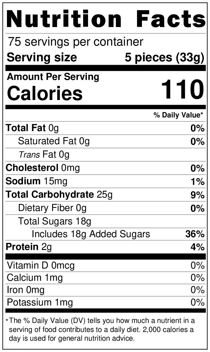 5lb Big Crave Gummy Mix Bag - Sweet & Sour Assorted Gummies with Blue Raspberry, Watermelon, Strawberry, Apple, Peach, Marshmallow, Candies