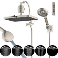 Brushed Nickel+ + 20 Stage Shower Filter set