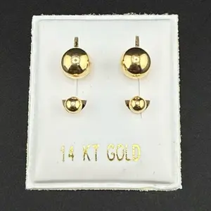 14k gold fashion earrings