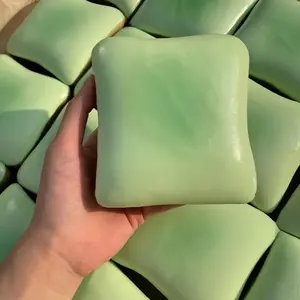 Jasmine Toast Bread Squishy Toy Cross-Border Novel Soft Squeeze Tool Sticky Slow Rebound Wet Texture Stress Relief Fidgeting DIY Stress Relief Sensory Fidget Toy for Kids Adults