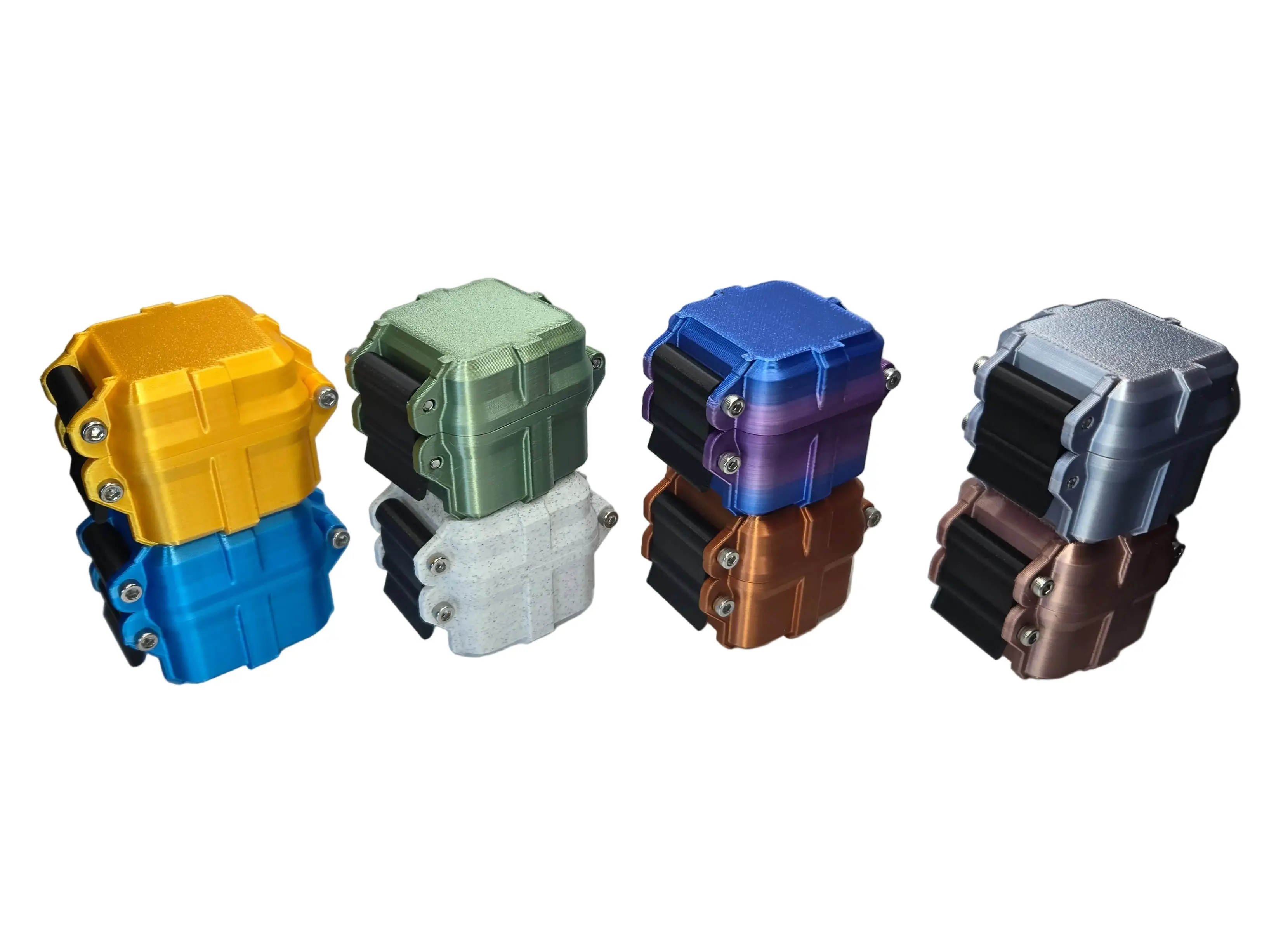 Research Organizer Case | Insulin | Peptide | Compact 4×3mL Vials | Airtight & Fridge Safe