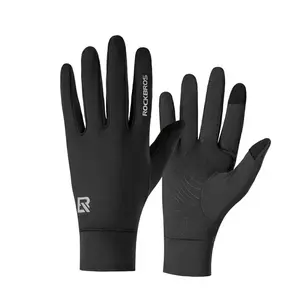 RockBros Winter Cycling Gloves Windproof Touch Screen Non-Slip Fleece Lined for Cold Weather