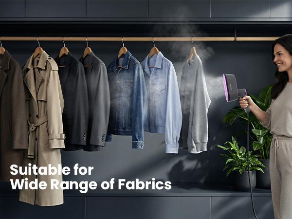 GREENYEE Travel Must-Have & Fits Carry-On |  Foldable  Iron | Powerful 2-in-1 Dry & Steam, 5s Fast Heat & 180° Rotatable