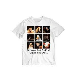 It Looks Just as Cool When You Do It Shirt, Animals smoking cigarettes meme shirt, meme tee, funny meme t-shirt, funny shirts
