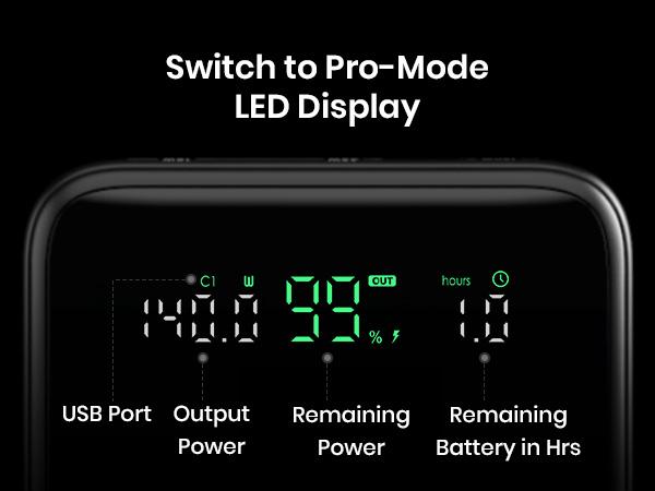 INIU 140W Power Bank, Compact 25000mAh High Capacity Laptop Portable Charger, USB C in&Out Tablet Powerbank, Smart Digital Display Phone Charger for iPhone 17 16, Samsung, iPad, MacBook, Laptop etc.